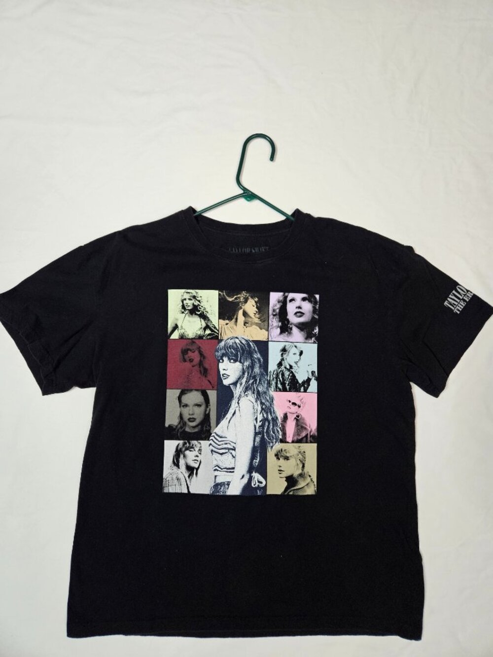 Taylor Swift Eras Tour Shirt 2023 2024 Black Graphic Tee Concert Merch Mens L 🐍